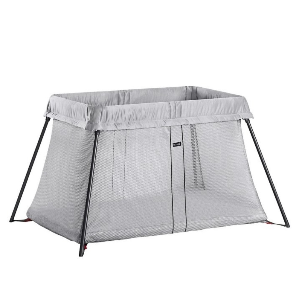 BabyBjorn Travel Crib Light - Light Silver